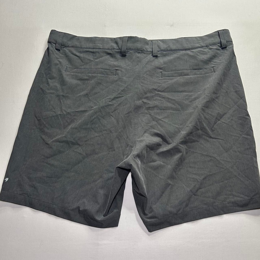 1764 Golf Signature Mens Performance Shorts Gray Size 40 Flat Front Stretch - Picture 2 of 7